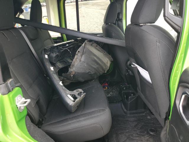 1C4HJXDG7JW240614 - 2018 JEEP WRANGLER U SPORT Yeşil fotoğraf 11