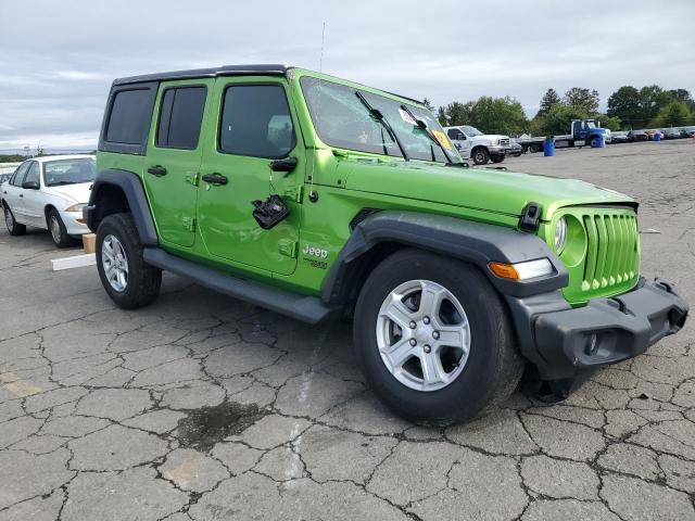 1C4HJXDG7JW240614 - 2018 JEEP WRANGLER U SPORT Yeşil fotoğraf 4