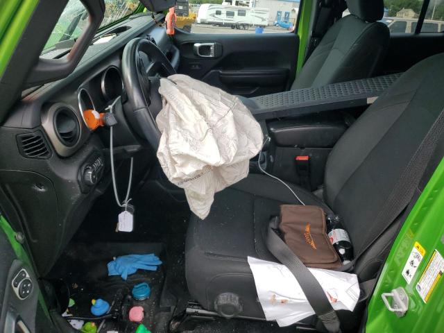 1C4HJXDG7JW240614 - 2018 JEEP WRANGLER U SPORT Yeşil fotoğraf 7