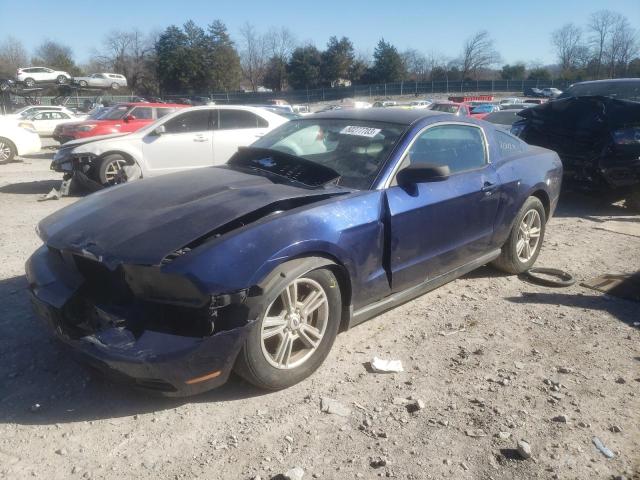 1ZVBP8ANXA5146324 - 2010 FORD MUSTANG BLUE photo 1