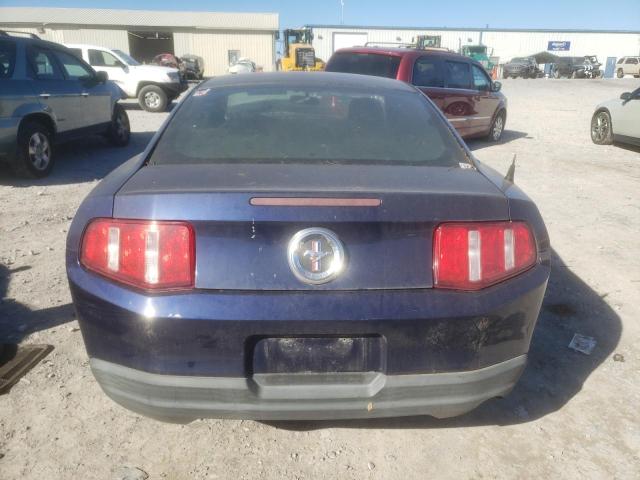 1ZVBP8ANXA5146324 - 2010 FORD MUSTANG BLUE photo 6