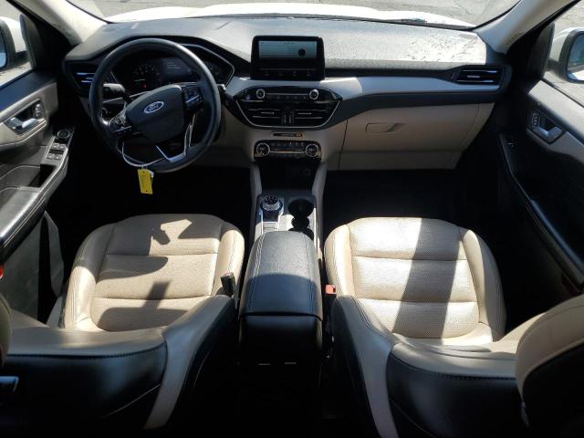 1FMCU0H6XMUA52658 - 2021 FORD ESCAPE SEL WHITE photo 8