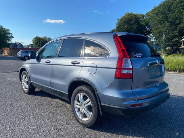 JHLRE4H77BC008053 - 2011 HONDA CR-V EXL BLUE photo 4