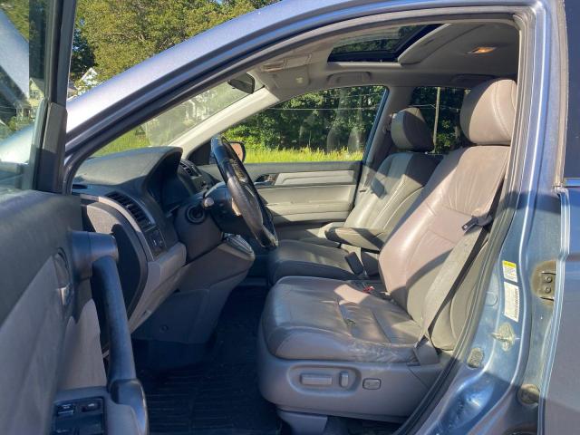 JHLRE4H77BC008053 - 2011 HONDA CR-V EXL BLUE photo 5