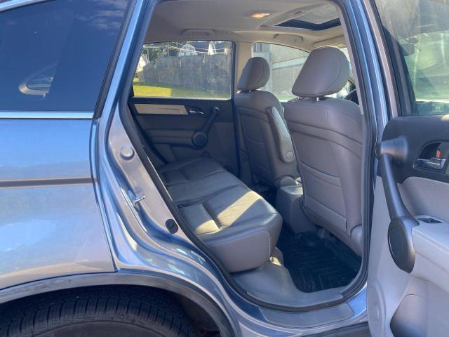 JHLRE4H77BC008053 - 2011 HONDA CR-V EXL BLUE photo 6