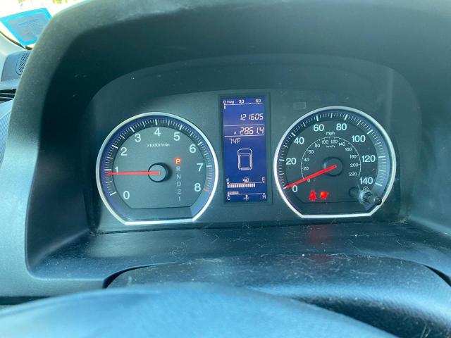 JHLRE4H77BC008053 - 2011 HONDA CR-V EXL BLUE photo 8