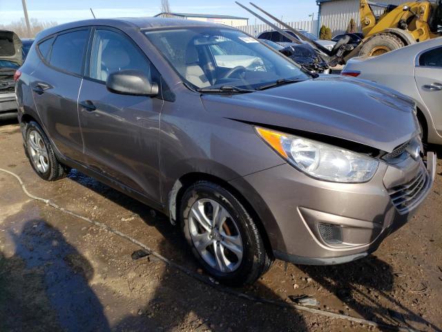 KM8JT3AB0BU239469 - 2011 HYUNDAI TUCSON GL BROWN photo 4