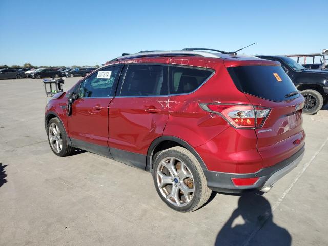 1FMCU0J98HUA49493 - 2017 FORD ESCAPE TITANIUM RED photo 2