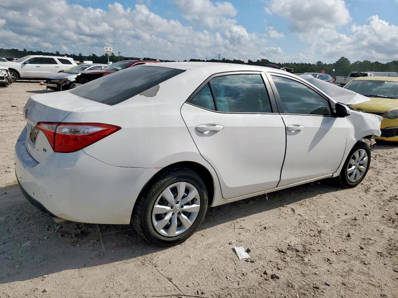 5YFBURHE7GP485187 - 2016 TOYOTA COROLLA L WHITE photo 3