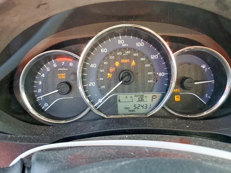 5YFBURHE7GP485187 - 2016 TOYOTA COROLLA L WHITE photo 9