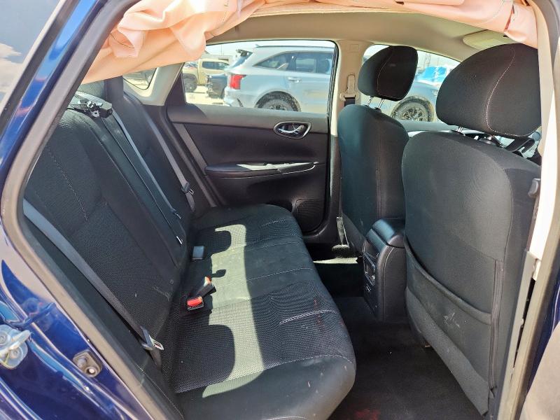 3N1AB7AP5JY332691 - 2018 NISSAN SENTRA S BLUE photo 10