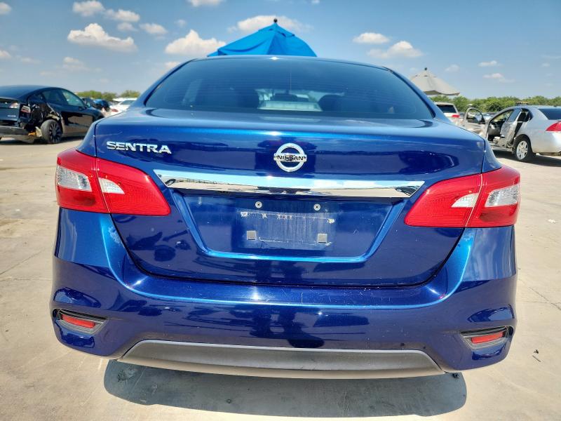 3N1AB7AP5JY332691 - 2018 NISSAN SENTRA S BLUE photo 6