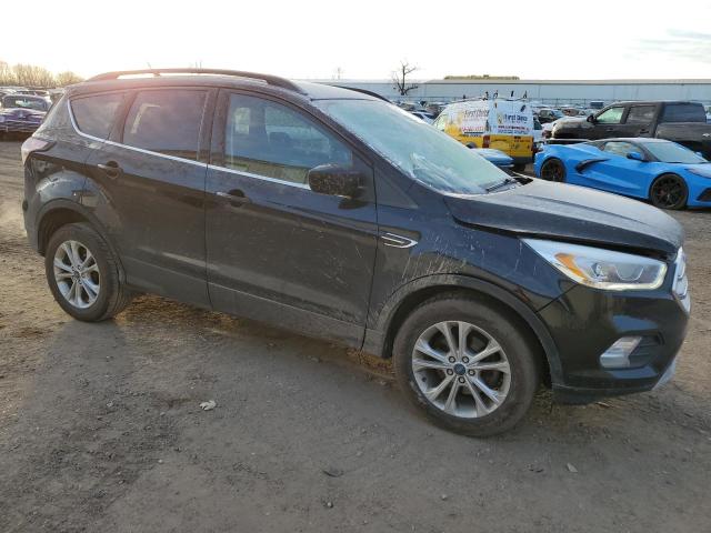 1FMCU0HD6JUA03418 - 2018 FORD ESCAPE SEL BLACK photo 4