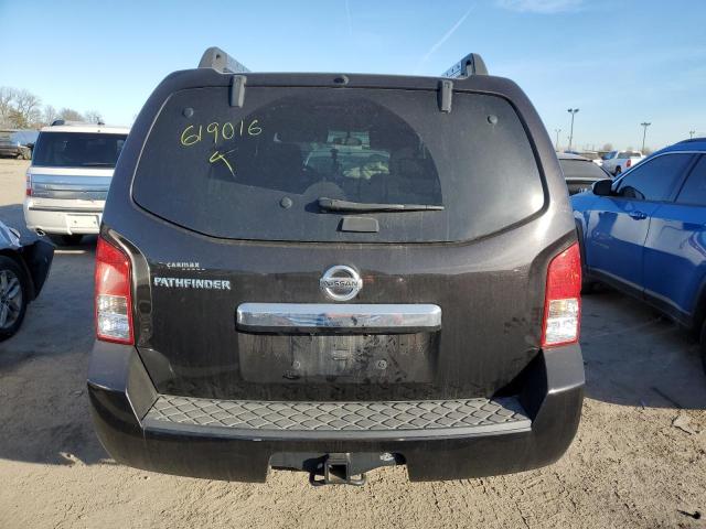 5N1AR1NB8BC619016 - 2011 NISSAN PATHFINDER S BLACK photo 6