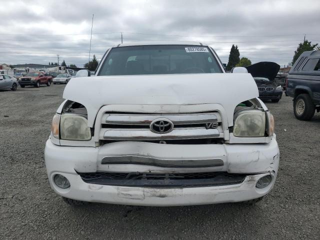 5TBRT34106S478713 - 2006 TOYOTA TUNDRA ACCESS CAB SR5 WHITE photo 5