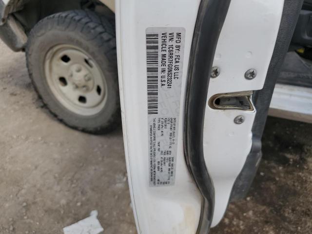 1C6RR7FG0NS232241 - 2022 RAM 1500 CLASSIC TRADESMAN أبيض صورة 12