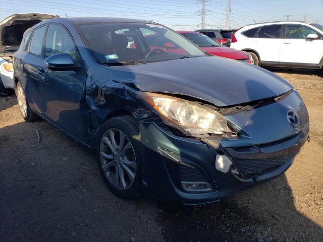 JM1BL1H53A1189082 - 2010 MAZDA 3 S BLUE photo 4