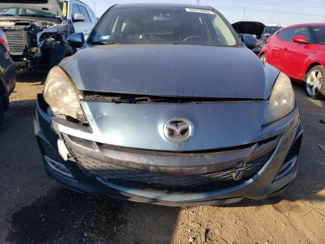 JM1BL1H53A1189082 - 2010 MAZDA 3 S BLUE photo 5