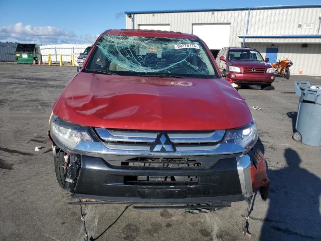 JA4AZ3A38HZ029834 - 2017 MITSUBISHI OUTLANDER SE RED photo 5