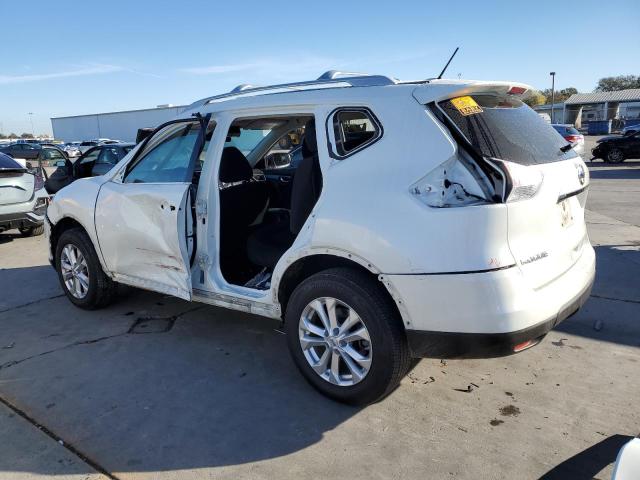 5N1AT2MV9FC777714 - 2015 NISSAN ROGUE S WHITE photo 2