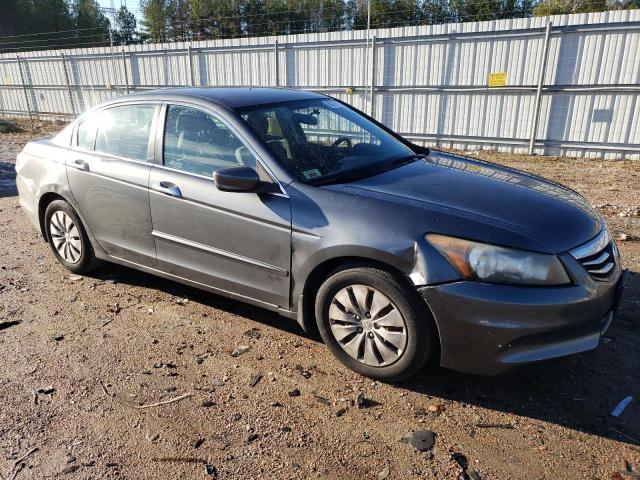 1HGCP2F33CA059789 - 2012 HONDA ACCORD LX GRAY photo 4