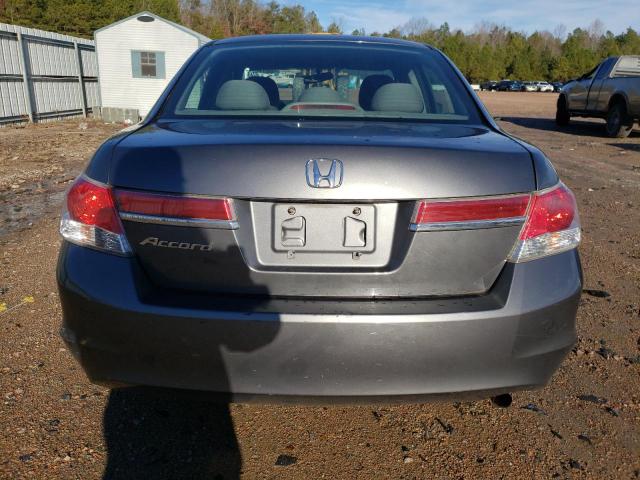 1HGCP2F33CA059789 - 2012 HONDA ACCORD LX GRAY photo 6