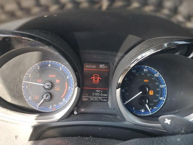 5YFBURHE8GP473985 - 2016 TOYOTA COROLLA L GRAY photo 9