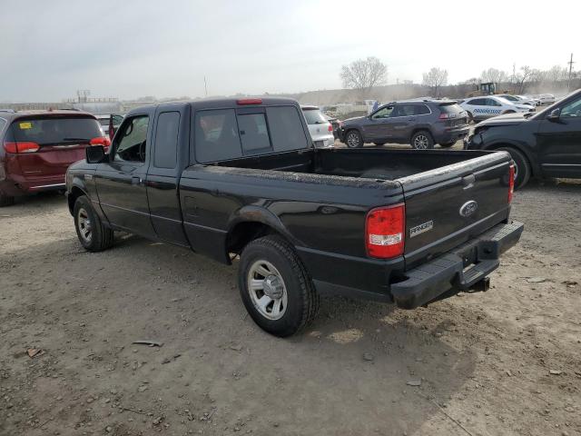 1FTLR4EE1BPA28303 - 2011 FORD RANGER SUPER CAB BLACK photo 2