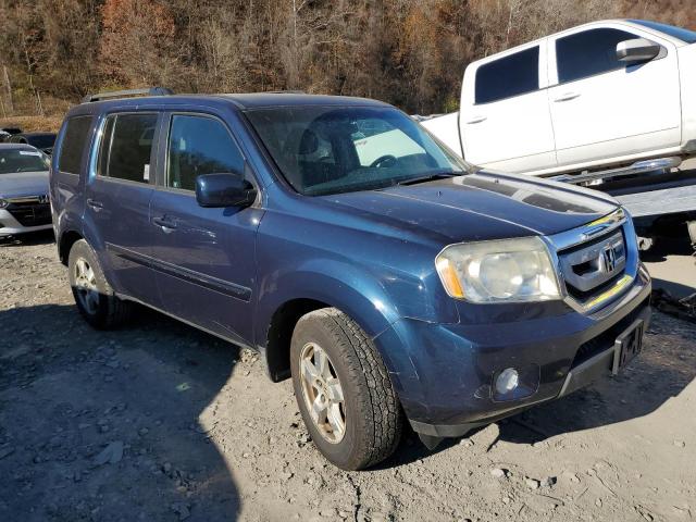 5FNYF48449B024610 - 2009 HONDA PILOT EX BLUE photo 4