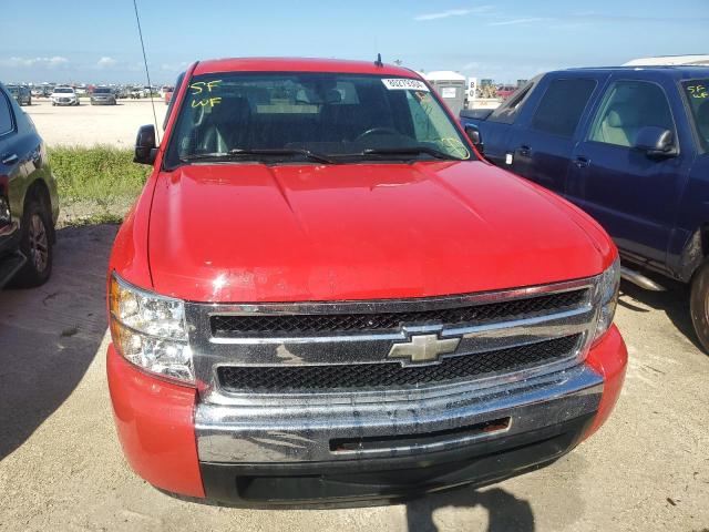 1GCEK29J89Z119723 - 2009 CHEVROLET SILVERADO K1500 LT RED photo 5