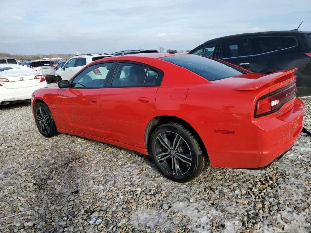 2C3CDXDT5EH187340 - 2014 DODGE CHARGER R/T RED photo 2