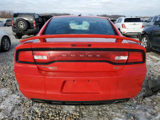2C3CDXDT5EH187340 - 2014 DODGE CHARGER R/T RED photo 6