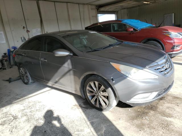 5NPEC4AC7DH739601 - 2013 HYUNDAI SONATA SE GRAY photo 4