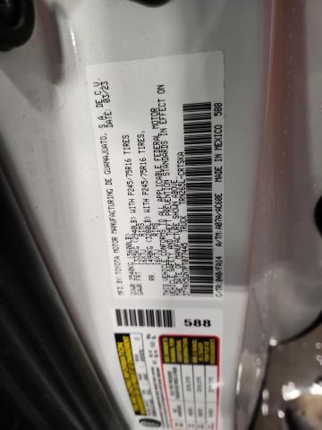 3TYRX5GN7PT077445 - 2023 TOYOTA TACOMA ACCESS CAB Blanc photo 12