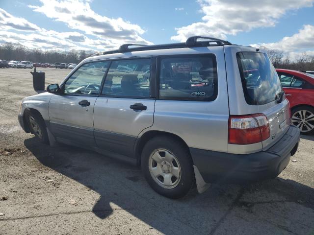 JF1SF63592H723079 - 2002 SUBARU FORESTER L GRAY photo 2