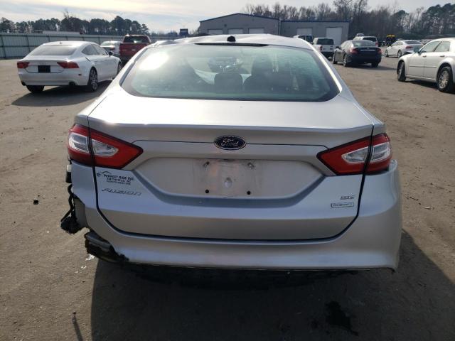 3FA6P0H93ER345190 - 2014 FORD FUSION SE SILVER photo 6