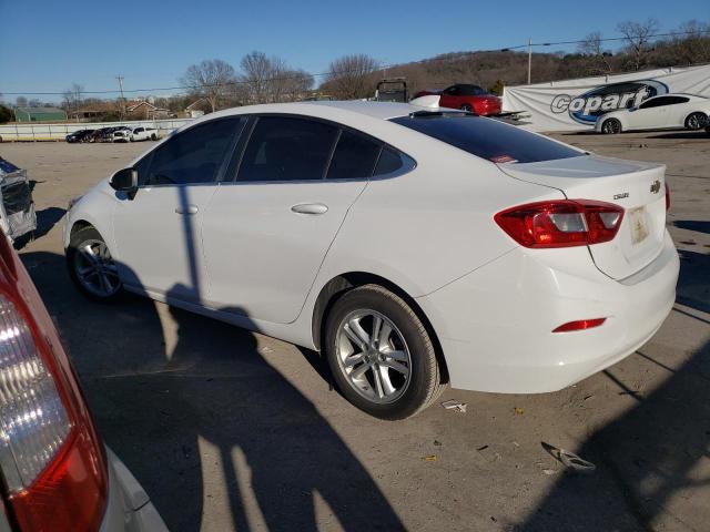 1G1BE5SM9H7181117 - 2017 CHEVROLET CRUZE LT WHITE photo 2