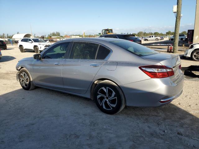 1HGCR2F36GA203464 - 2016 HONDA ACCORD LX SILVER photo 2