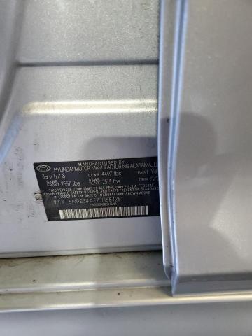 5NPE34AF7JH684251 - 2018 HYUNDAI SONATA SPORT 银色 照片 12