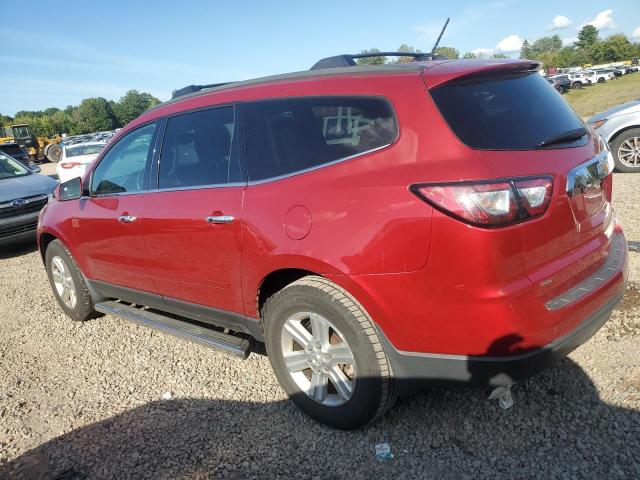 1GNKVGKD4DJ118160 - 2013 CHEVROLET TRAVERSE LT RED photo 2