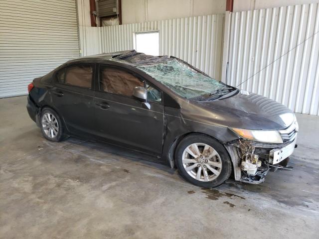 2HGFB2F91CH500224 - 2012 HONDA CIVIC EXL GRAY photo 4