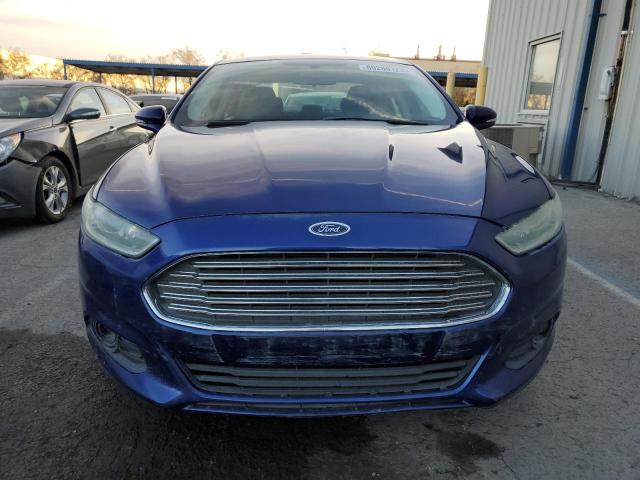 3FA6P0HD9ER129669 - 2014 FORD FUSION SE BLUE photo 5