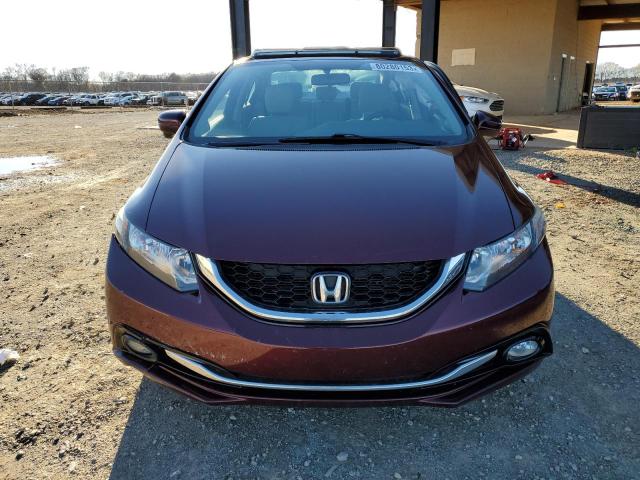 19XFB2F90EE056914 - 2014 HONDA CIVIC EXL ბურგუნდია ფოტო 5
