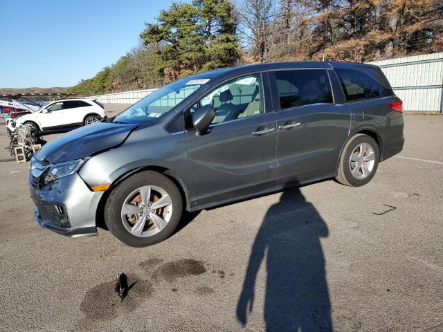 5FNRL6H71KB076205 - 2019 HONDA ODYSSEY EXL GRAY photo 1