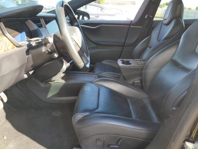 5YJSA1E20JF262707 - 2018 TESLA MODEL S BLACK photo 7