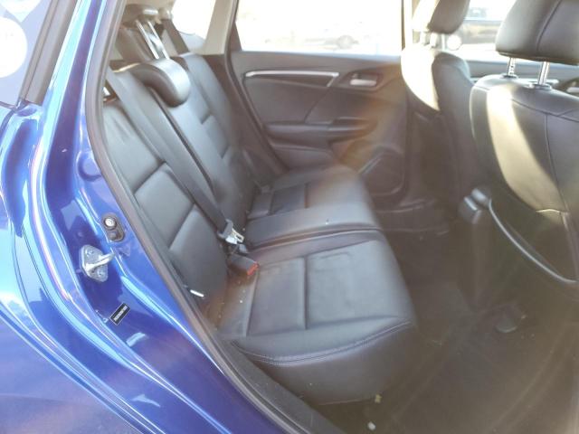 3HGGK5H93KM718393 - 2019 HONDA FIT EXL BLUE photo 10