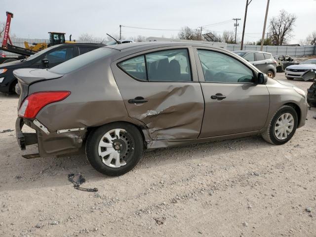 3N1CN7AP2FL899719 - 2015 NISSAN VERSA S TAN photo 3