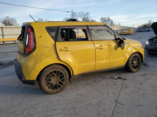 KNDJP3A53F7224407 - 2015 KIA SOUL + YELLOW photo 3