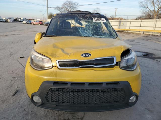 KNDJP3A53F7224407 - 2015 KIA SOUL + YELLOW photo 5