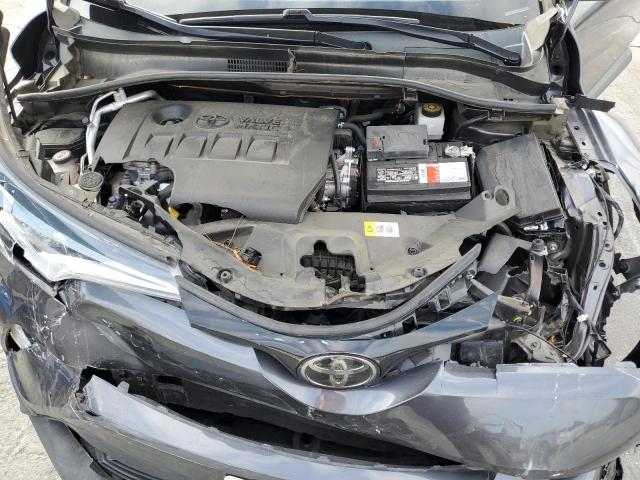 JTNKHMBX4K1056535 - 2019 TOYOTA C-HR XLE 灰色 照片 12